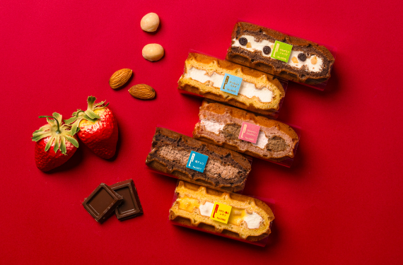 ワッフルスイーツお取り寄せ｜ギフトに最適｜R.L waffle cake エール