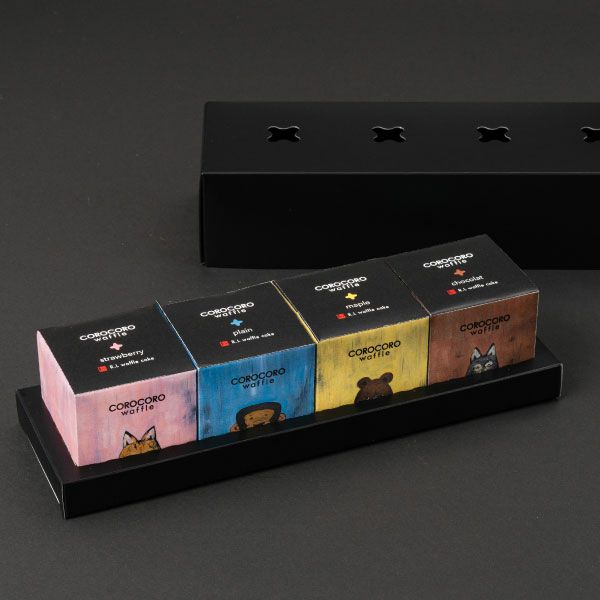 【送料込】コロコロワッフル キューブギフトセット（4個）